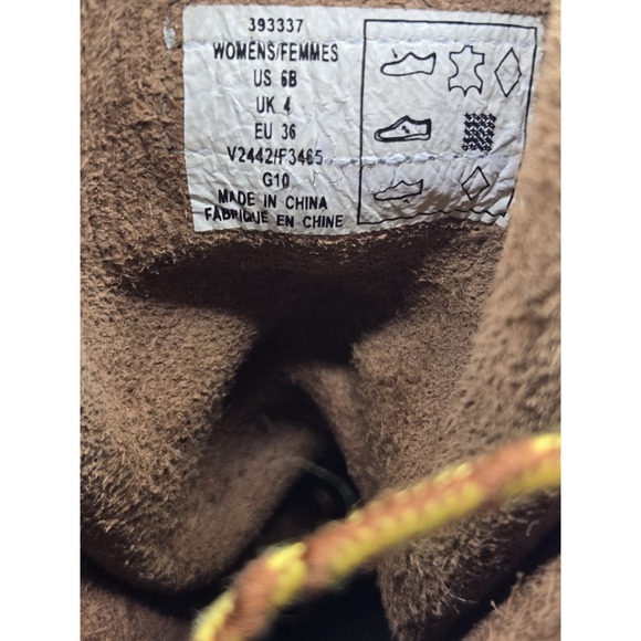 Lands End Duck Boots Women Size 6B Leather Flannel 519244 Lined Lace Up Rain EXC - Picture 3 of 9